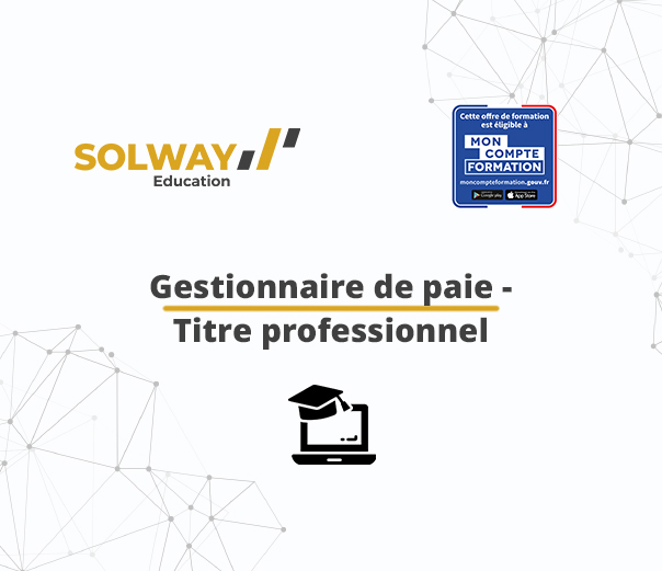 Gestionnaire de paie - Titre professionnel (E-learning)